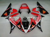 Yamaha YZF-R6 2005 Injection ABS Fairing - Santander - Black Red - MFS3645